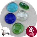 Glass Nuggets - Ocean Mix - Click & Collect - 9115